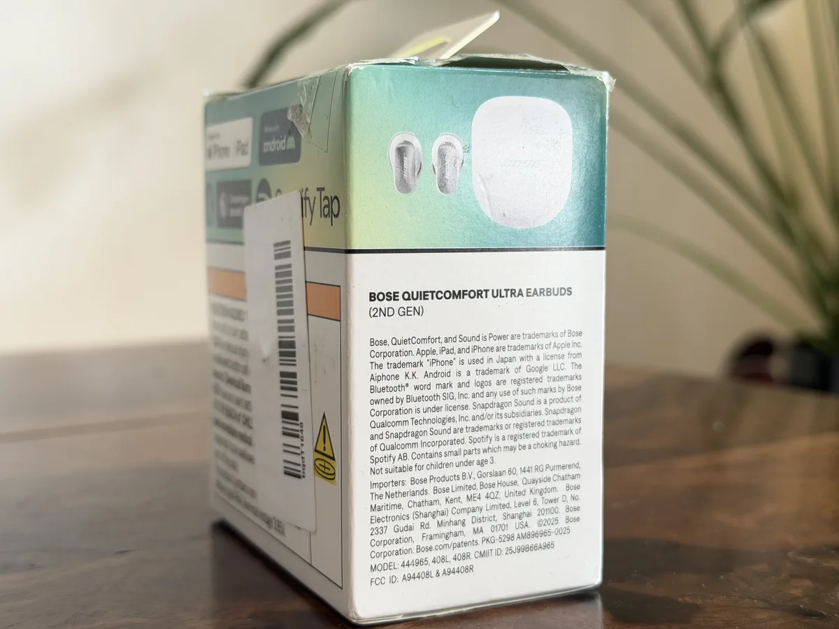 Bose QuietComfort Ultra Earbuds 2nd Gen – Nové – fotka 3 z 4