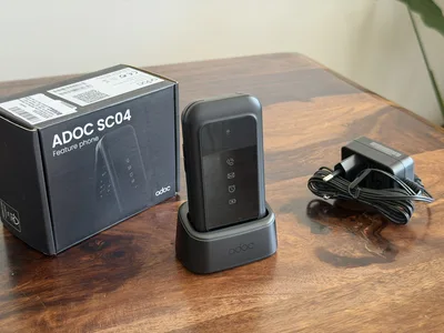 ADOC SC04 seniorský telefón - nový, nepoužitý, komplet balenie – náhľad 5