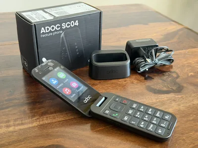 ADOC SC04 seniorský telefón - nový, nepoužitý, komplet balenie – náhľad 4