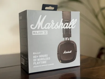 Marshall Major IV Bluetooth slúchadlá Brown NOVÉ – náhľad 3