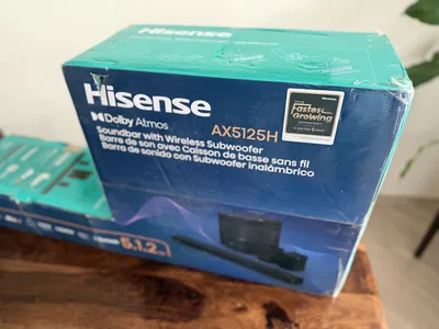 Hisense AX5125H 5.1.2 Soundbar 500W Dolby Atmos NOVÝ – náhľad 3