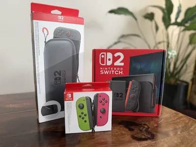 Nintendo Switch 2 + puzdro + Joy-Con + Mario Kart World – náhľad 1