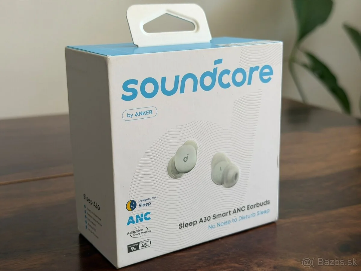Soundcore Sleep A30 ANC slúchadlá - nové, nerozbalené – fotka 1 z 3
