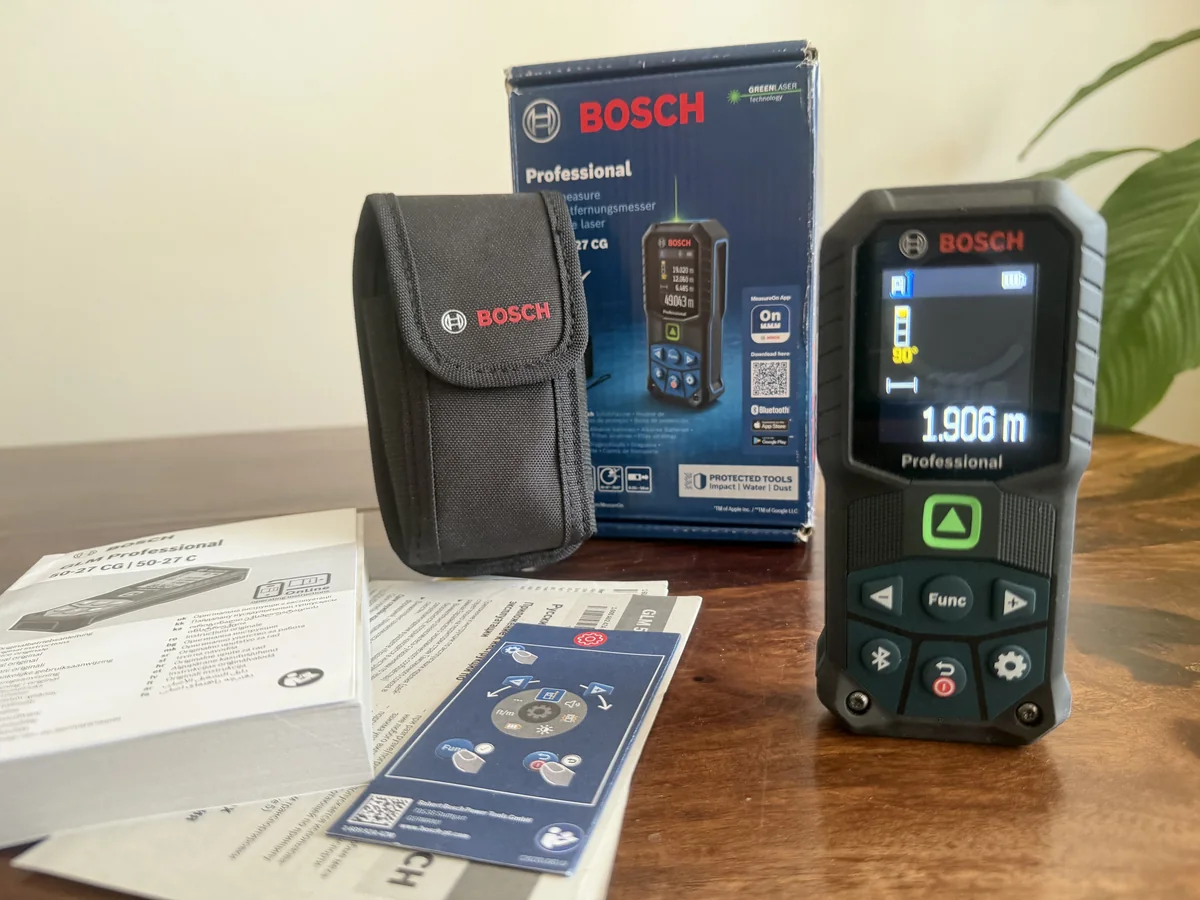 Bosch GLM 50-27 CG laserový merač vzdialeností – fotka 1 z 6