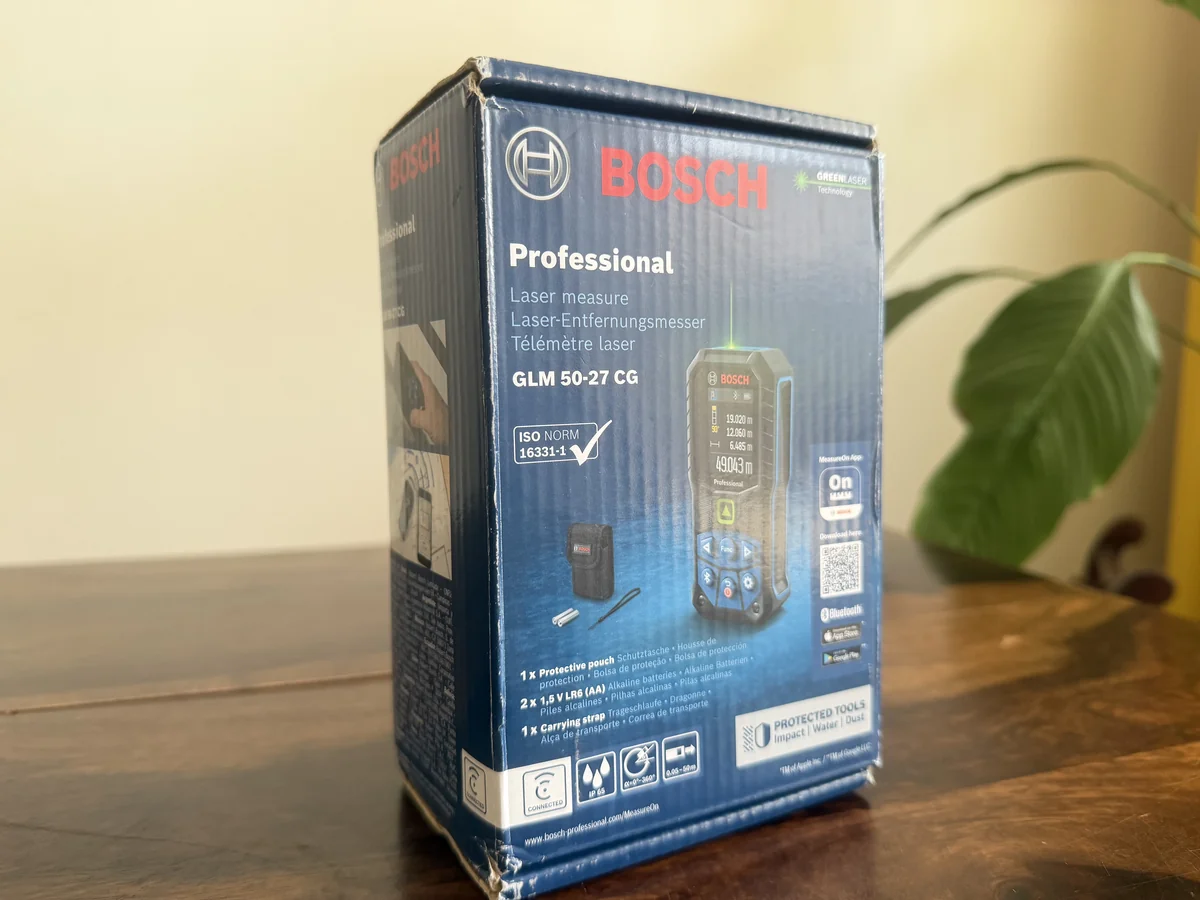 Bosch GLM 50-27 CG laserový merač vzdialeností – fotka 6 z 6