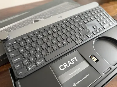 Logitech CRAFT - prémiová bezdrôtová klávesnica – náhľad 3