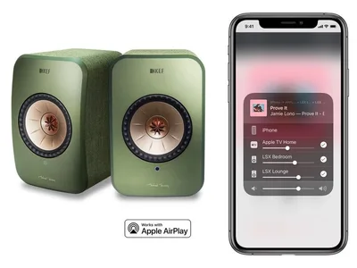 KEF LSX 1. edícia zelená - aktívne repro ako nové